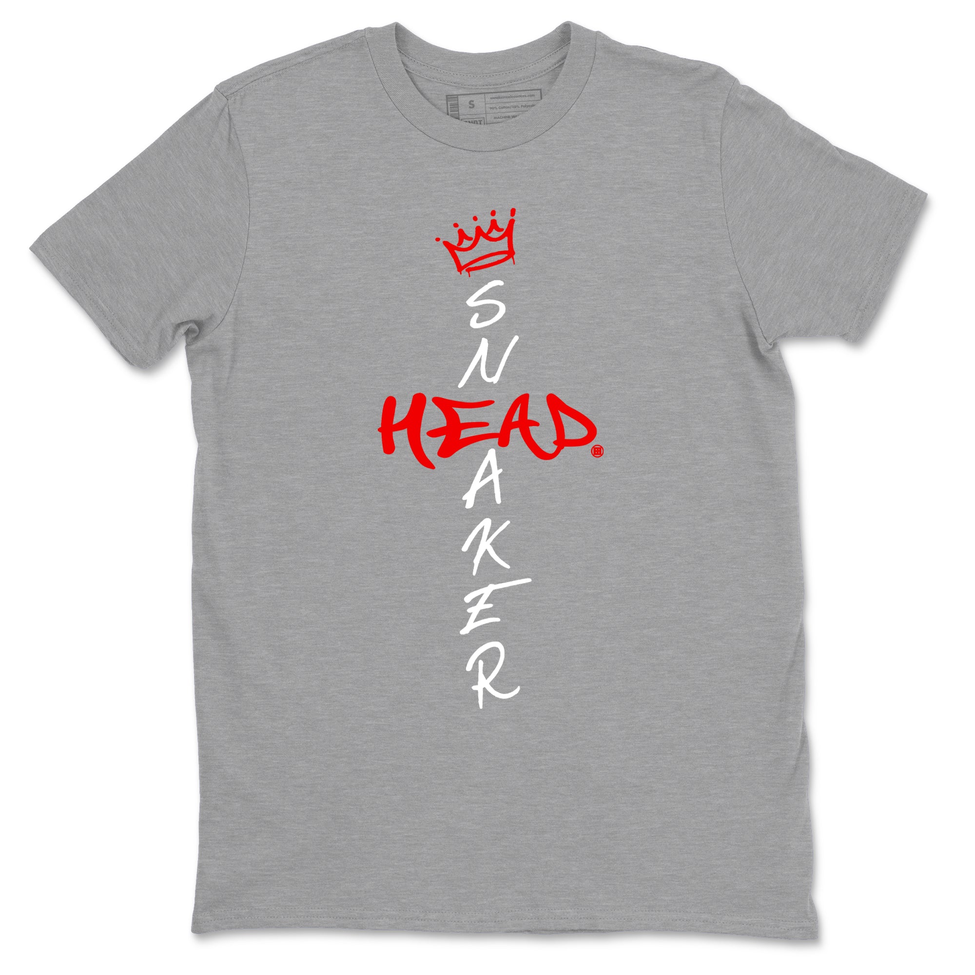 1s Black Toe Reimagined shirts to match jordans Cross Sneakerhead sneaker match tees Air Jordan 1 Black Toe Reimagined match shoes to clothes SNRT Sneaker Tees unisex cotton Heather Grey 2 shirts