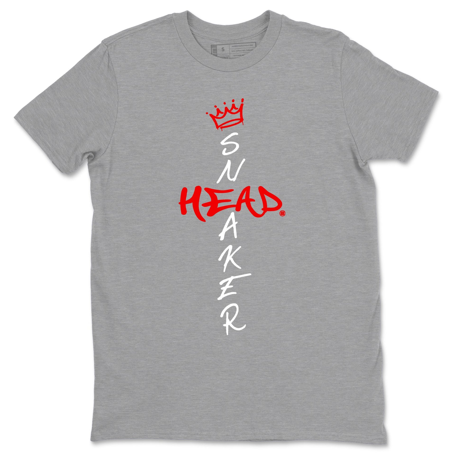 1s Black Toe Reimagined shirts to match jordans Cross Sneakerhead sneaker match tees Air Jordan 1 Black Toe Reimagined match shoes to clothes SNRT Sneaker Tees unisex cotton Heather Grey 2 shirts