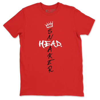 1s Black Toe Reimagined shirts to match jordans Cross Sneakerhead sneaker match tees Air Jordan 1 Black Toe Reimagined match shoes to clothes SNRT Sneaker Tees unisex cotton Red 2 shirts