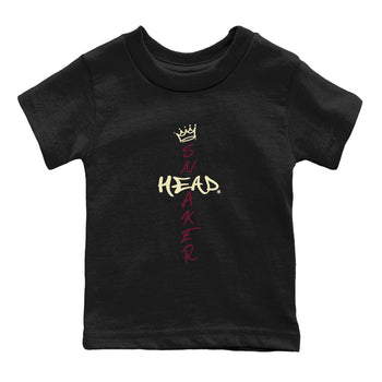 3s A Ma Maniere x Burgundy Crush shirts to match jordans Cross Sneakerhead sneaker match teesA Ma Maniére x Air Jordan 3 "Burgundy Crush" SNRT Sneaker Tees streetwear brand Baby and Youth Black 2 cotton tee