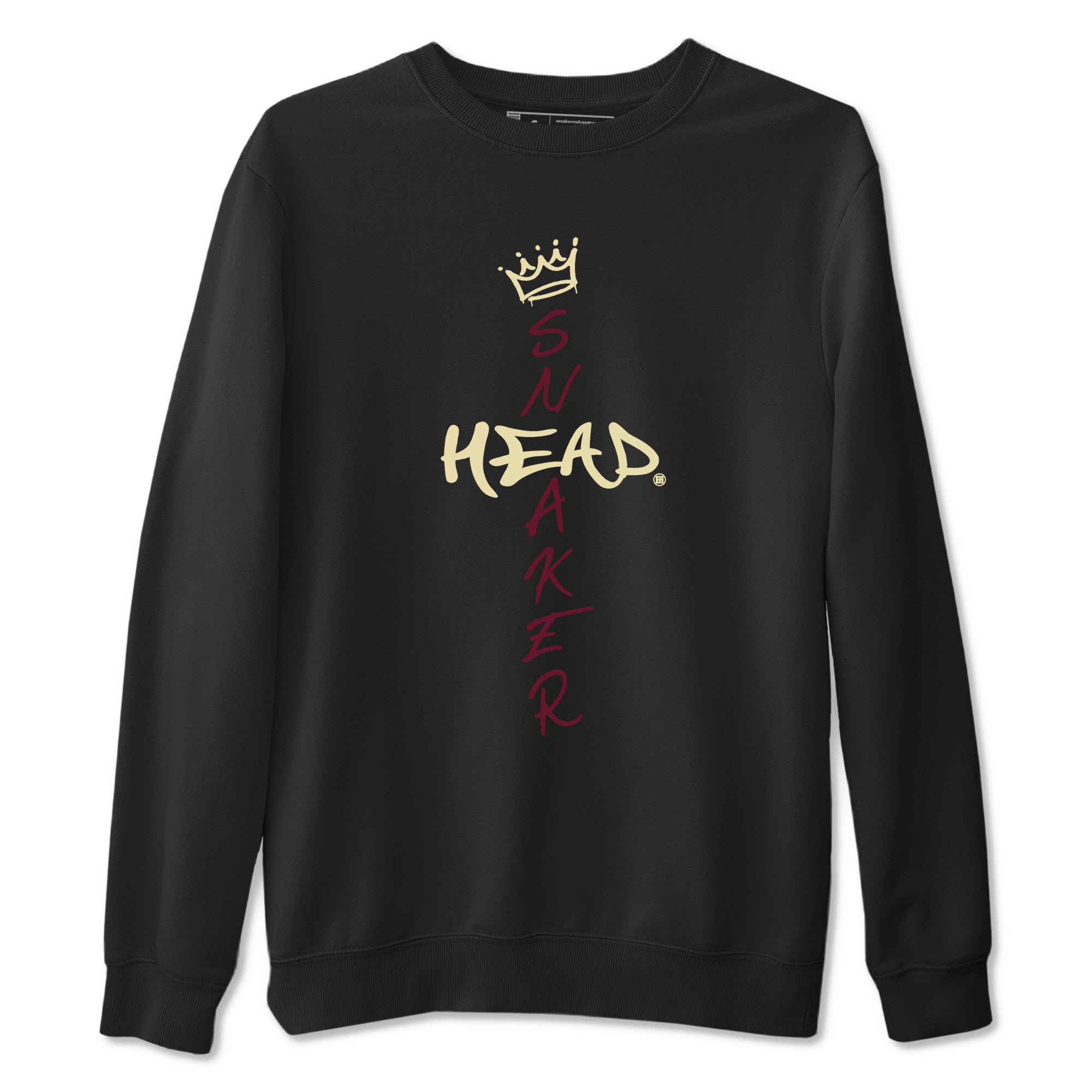 3s A Ma Maniere x Burgundy Crush shirts to match jordans Cross Sneakerhead sneaker match teesA Ma Maniére x Air Jordan 3 "Burgundy Crush" SNRT Sneaker Tees streetwear brand Black 2 unisex cotton tee
