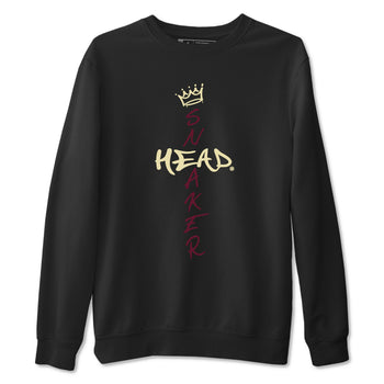 3s A Ma Maniere x Burgundy Crush shirts to match jordans Cross Sneakerhead sneaker match teesA Ma Maniére x Air Jordan 3 "Burgundy Crush" SNRT Sneaker Tees streetwear brand Black 2 unisex cotton tee