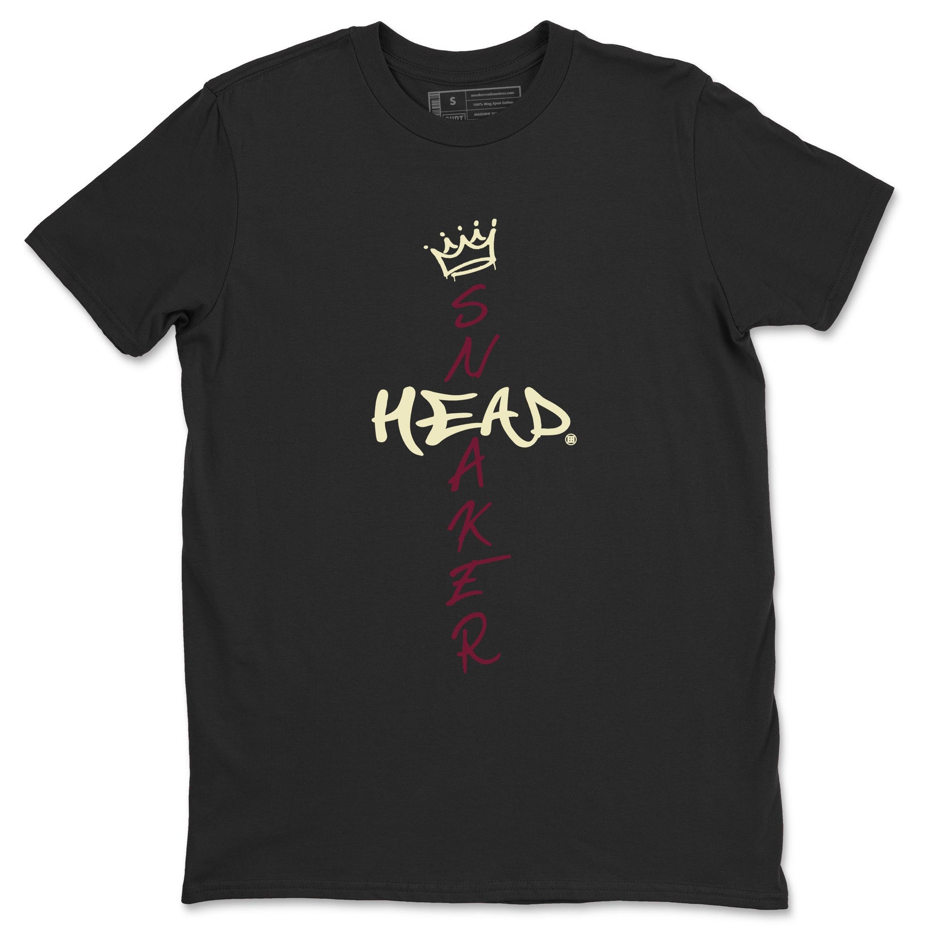 3s A Ma Maniere x Burgundy Crush shirts to match jordans Cross Sneakerhead sneaker match teesA Ma Maniére x Air Jordan 3 "Burgundy Crush" SNRT Sneaker Tees streetwear brand Black 2 unisex cotton tee