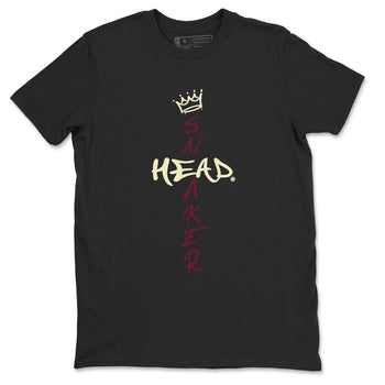 3s A Ma Maniere x Burgundy Crush shirts to match jordans Cross Sneakerhead sneaker match teesA Ma Maniére x Air Jordan 3 "Burgundy Crush" SNRT Sneaker Tees streetwear brand Black 2 unisex cotton tee