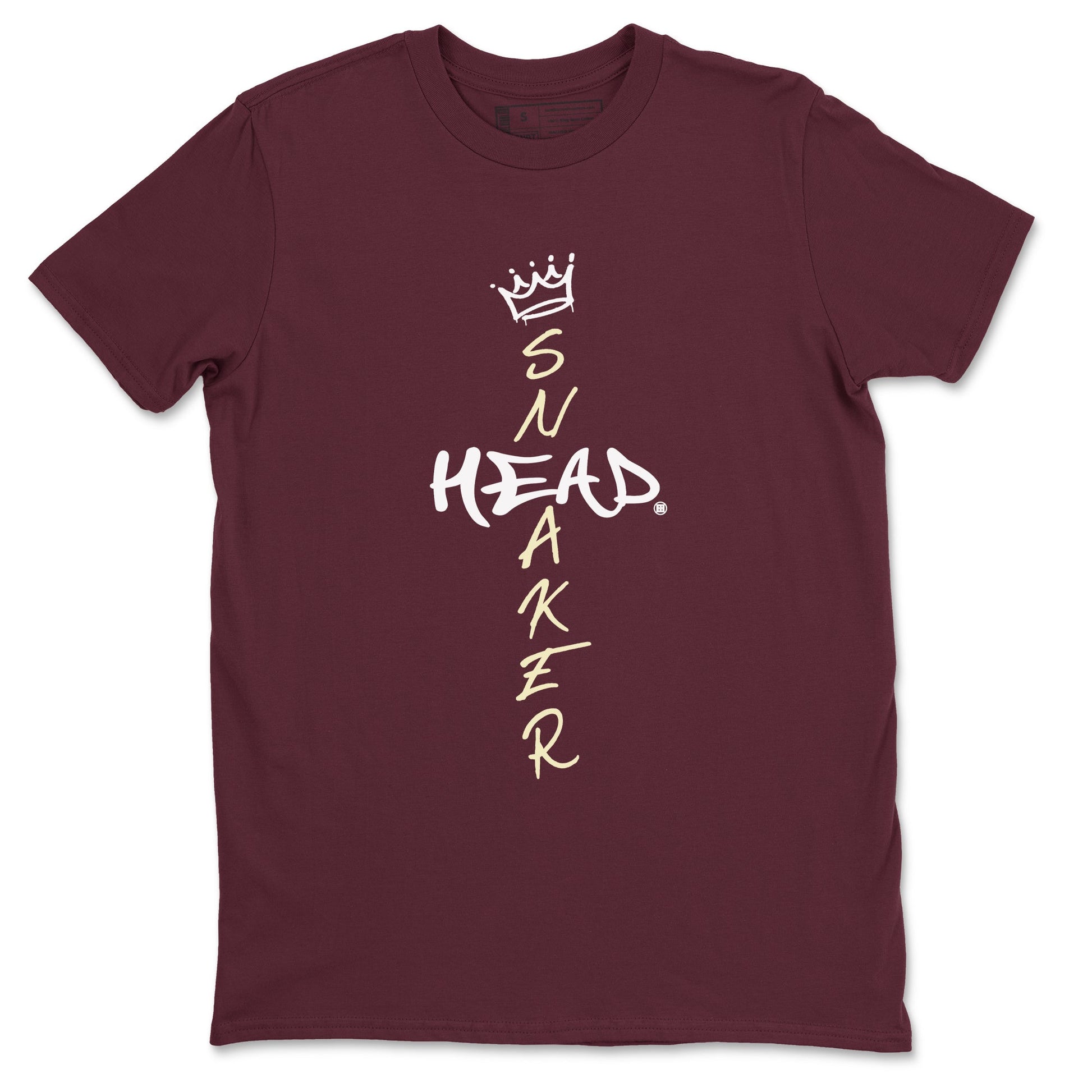 3s A Ma Maniere x Burgundy Crush shirts to match jordans Cross Sneakerhead sneaker match teesA Ma Maniére x Air Jordan 3 "Burgundy Crush" SNRT Sneaker Tees streetwear brand Maroon 2 unisex cotton tee