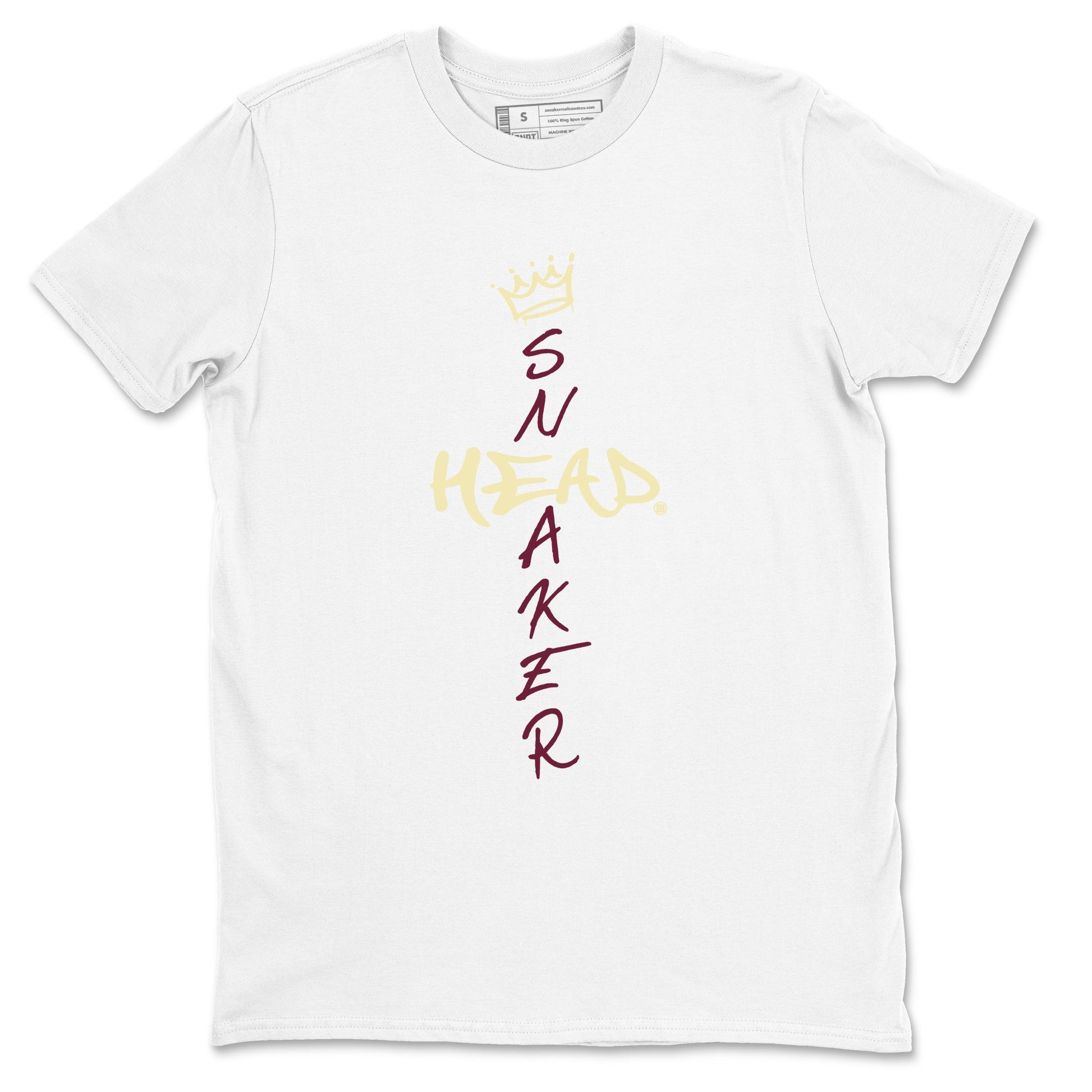 3s A Ma Maniere x Burgundy Crush shirts to match jordans Cross Sneakerhead sneaker match teesA Ma Maniére x Air Jordan 3 "Burgundy Crush" SNRT Sneaker Tees streetwear brand White 2 unisex cotton tee