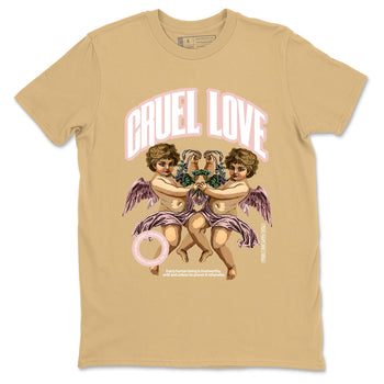 Air Force 1 Low Linen shirts to match jordans Cruel Love sneaker match tees Air Force 1 Linen Graphic Shirts To Match AF1 SNRT Sneaker Tees unisex cotton Old Gold 2 shirts
