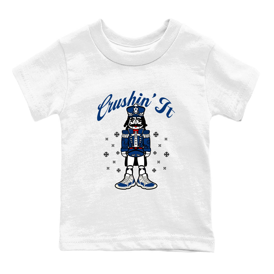 Sneaker Threads – Sneaker Tees To Match Air Jordan 11 Rare Air – Crushin' It Youth Graphic Tee White 2. Perfect for Jordan releases 2025 colorways.