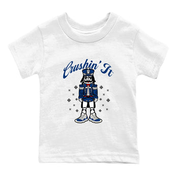 Sneaker Threads – Sneaker Tees To Match Air Jordan 11 Rare Air – Crushin' It Youth Graphic Tee White 2. Perfect for Jordan releases 2025 colorways.