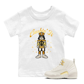 12s Phantom shirts to match jordans Crushin' It sneaker match tees Air Jordan 12 WMNS Phantom match shoes to clothes SNRT Sneaker Tees Youth Baby White 1 tee