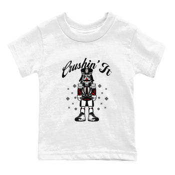 14s Black Toe shirts to match jordans Crushin' It t shirts to match sneakers Air Jordan 14 Retro Black Toe match shoes to clothes SNRT Sneaker Tees Youth Baby White 2 tee