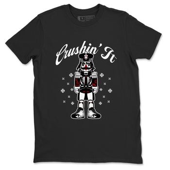 14s Black Toe shirts to match jordans Crushin' It t shirts to match sneakers Air Jordan 14 Retro Black Toe match shoes to clothes SNRT Sneaker Tees unisex cotton Black 2 shirts