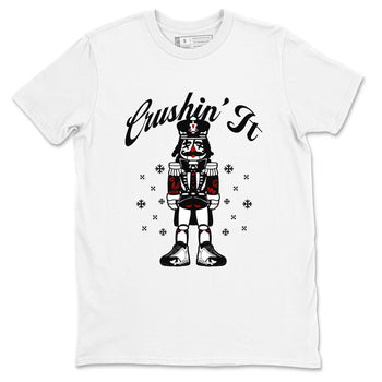 14s Black Toe shirts to match jordans Crushin' It t shirts to match sneakers Air Jordan 14 Retro Black Toe match shoes to clothes SNRT Sneaker Tees unisex cotton White 2 shirts