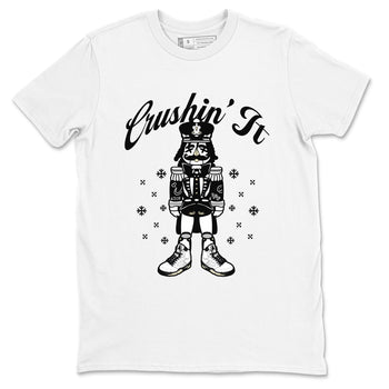 5s White Black shirts to match jordans Crushin' It sneaker match tees Air Jordan 5 Retro White Black match shoes to clothes SNRT Sneaker Tees unisex cotton White 2 shirts