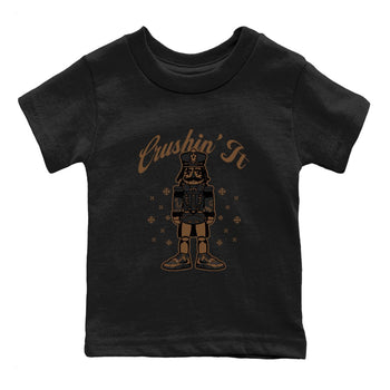 Jordan Jumpman Jack TR Travis Scott Dark Mocha shirts to match jordans Crushin' It sneaker match tees Jordan Jumpman Jack Travis Scott Dark Mocha match shoes to clothes SNRT Sneaker Tees Youth Baby Black 2 tee