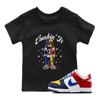 Dunk What The t shirts to match sneakers Crushin' It Christmas Tee  Dunk Low CO.JP What The shirt SNRT Sneaker Tees Youth Baby Black 1 tee