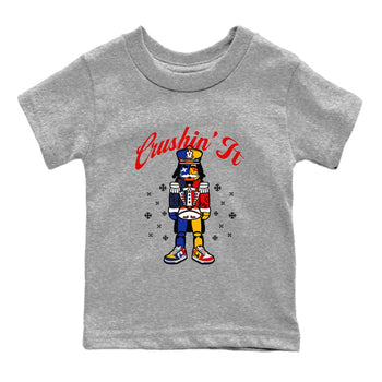 Dunk What The t shirts to match sneakers Crushin' It Christmas Tee  Dunk Low CO.JP What The shirt SNRT Sneaker Tees Youth Baby Heather Grey 2 tee