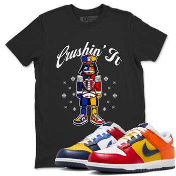 Dunk What The t shirts to match sneakers Crushin' It Christmas Tee  Dunk Low CO.JP What The shirt SNRT Sneaker Tees unisex cotton Black 1 shirts