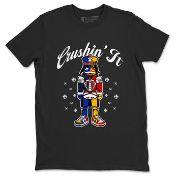 Dunk What The t shirts to match sneakers Crushin' It Christmas Tee  Dunk Low CO.JP What The shirt SNRT Sneaker Tees unisex cotton Black 2 shirts