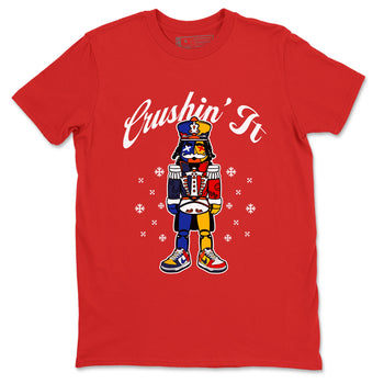 Dunk What The t shirts to match sneakers Crushin' It Christmas Tee  Dunk Low CO.JP What The shirt SNRT Sneaker Tees unisex cotton Red 2 shirts