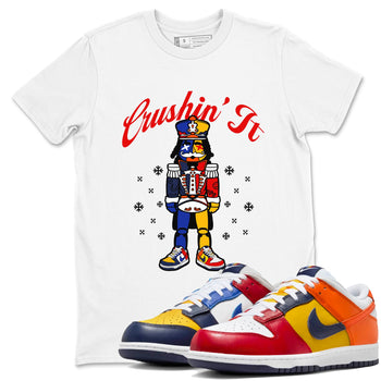 Dunk What The t shirts to match sneakers Crushin' It Christmas Tee  Dunk Low CO.JP What The shirt SNRT Sneaker Tees unisex cotton White 1 shirts
