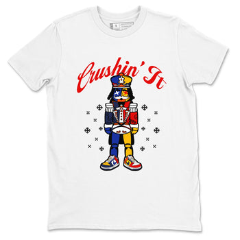 Dunk What The t shirts to match sneakers Crushin' It Christmas Tee  Dunk Low CO.JP What The shirt SNRT Sneaker Tees unisex cotton White 2 shirts