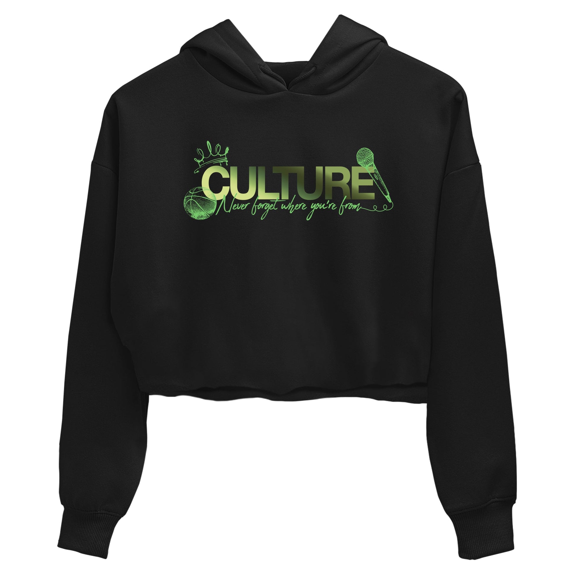 Best Christmas gifts for sneakerheads - Sneaker Tees To Match Air Foamposite One Pine Green Sneakers – Culture Crop T-Shirt Black 2