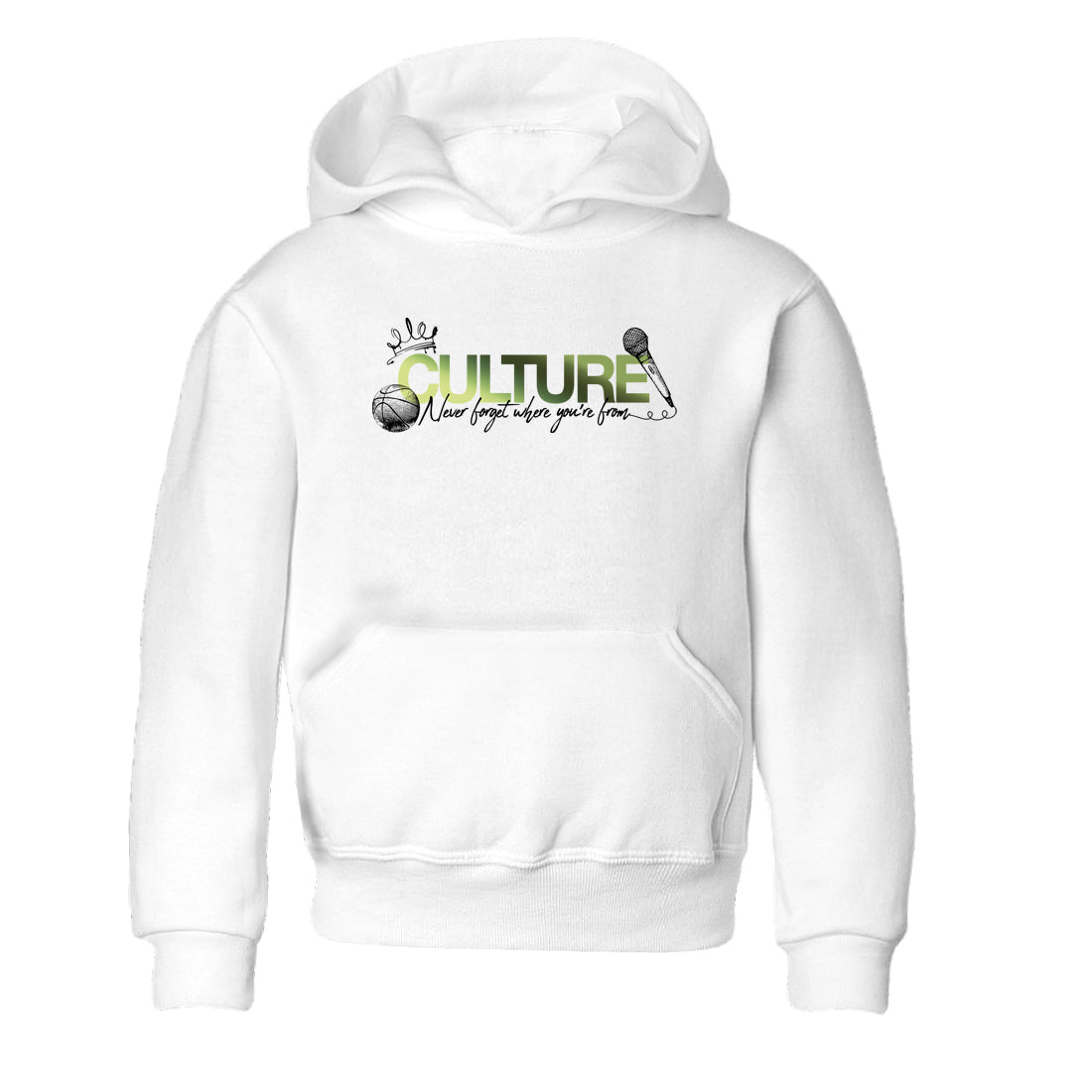 Best Christmas gifts for sneakerheads - Sneaker Tees To Match Air Foamposite One Pine Green Sneakers – Culture Kids T-Shirt White 2