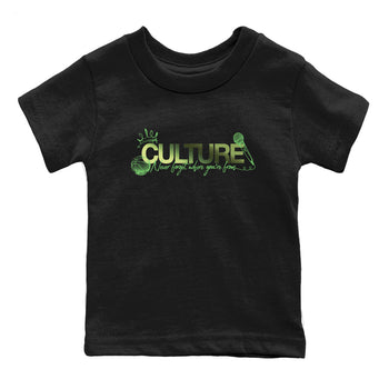 Best Christmas gifts for sneakerheads - Sneaker Tees To Match Air Foamposite One Pine Green Sneakers – Culture Kids T-Shirt Black 2