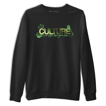 Best Christmas gifts for sneakerheads - Sneaker Tees To Match Air Foamposite One Pine Green Sneakers – Culture Tee Black 2