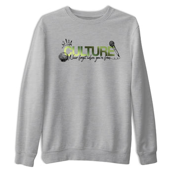 Best Christmas gifts for sneakerheads - Sneaker Tees To Match Air Foamposite One Pine Green Sneakers – Culture Tee Heather Grey 2