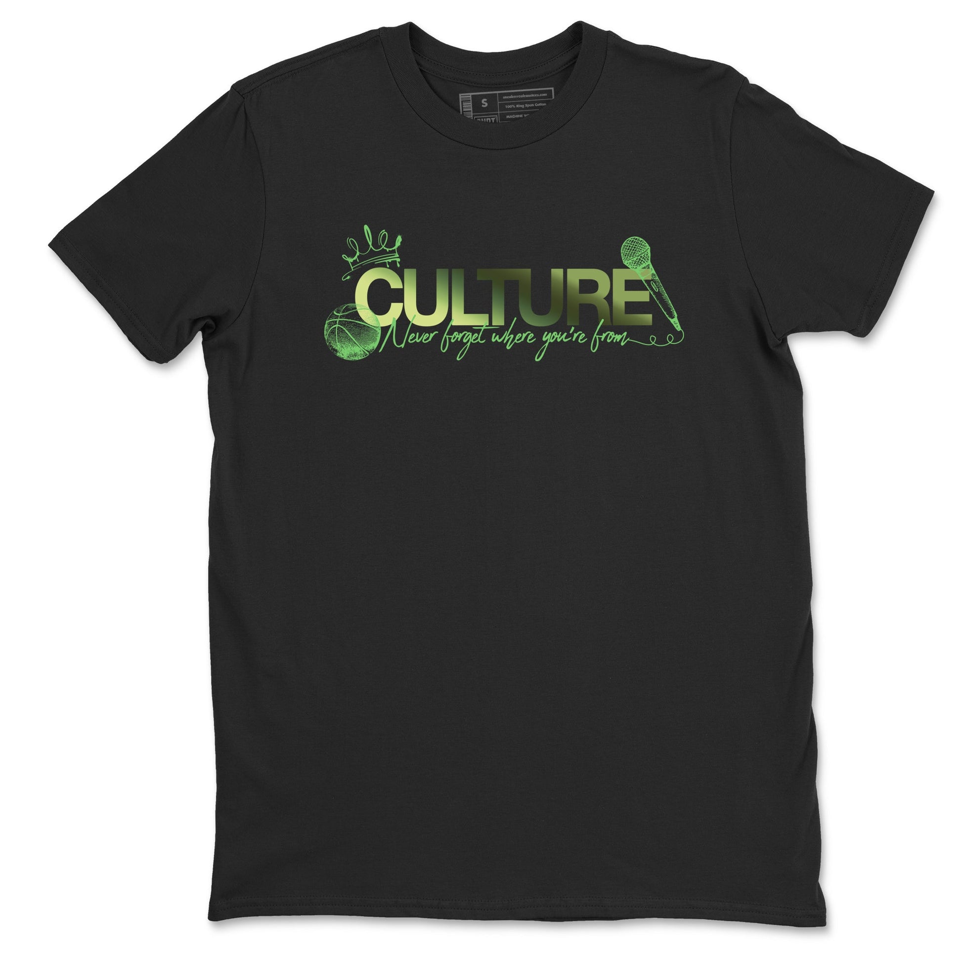 Best Christmas gifts for sneakerheads - Sneaker Tees To Match Air Foamposite One Pine Green Sneakers – Culture Tee Black 2