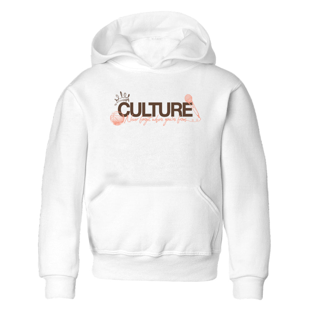 Sneaker match tees – Sneaker Tees To Match Air Jordan 1 Baroque Brown Shoes – Culture Kids T-Shirt White 2