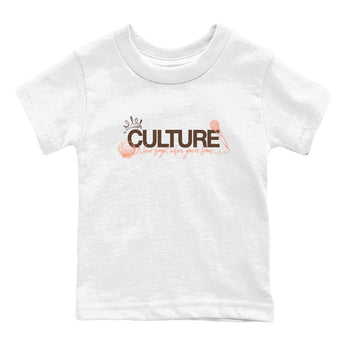 Sneaker match tees – Sneaker Tees To Match Air Jordan 1 Baroque Brown Shoes – Culture Kids T-Shirt White 2