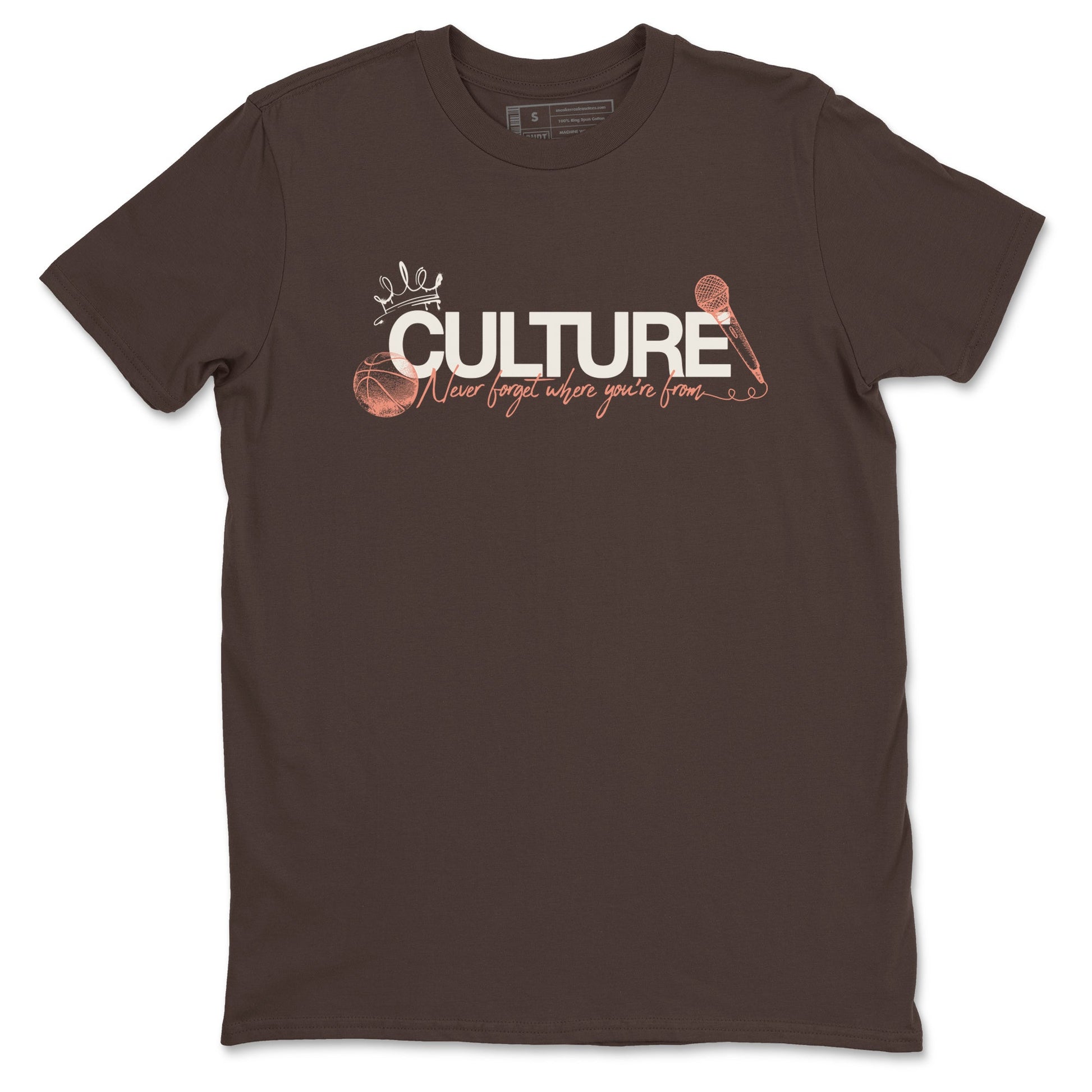 Sneaker match tees – Sneaker Tees To Match Air Jordan 1 Baroque Brown Shoes – Culture Tee Dark Chocolate 2