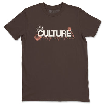 Sneaker match tees – Sneaker Tees To Match Air Jordan 1 Baroque Brown Shoes – Culture Tee Dark Chocolate 2