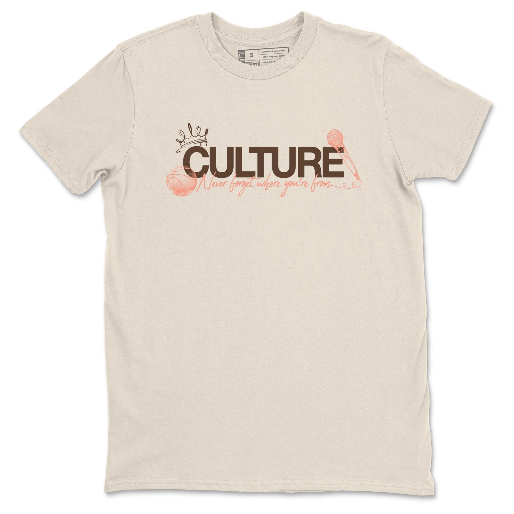 Sneaker match tees – Sneaker Tees To Match Air Jordan 1 Baroque Brown Shoes – Culture Tee Natural 2