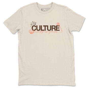 Sneaker match tees – Sneaker Tees To Match Air Jordan 1 Baroque Brown Shoes – Culture Tee Natural 2