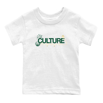 Sneaker Threads – Sneaker Tees To Match Air Jordan 1 Pro Green – Culture Youth Graphic Tee White 2. Perfect for Jordan releases 2025 colorways.