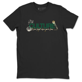 Sneaker Threads – Sneaker Tees To Match Air Jordan 1 Pro Green – Culture Graphic Tee Black 2. Perfect for Jordan releases 2025 colorways.