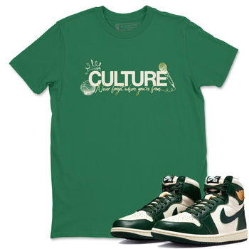 Sneaker Threads – Sneaker Tees To Match Air Jordan 1 Pro Green – Culture Graphic Tee Kelly Green 1. Perfect for Jordan releases 2025 colorways.