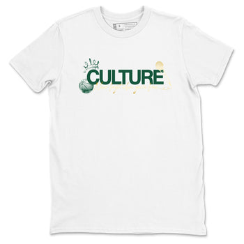 Sneaker Threads – Sneaker Tees To Match Air Jordan 1 Pro Green – Culture Graphic Tee White 2. Perfect for Jordan releases 2025 colorways.