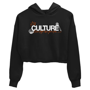 Culture womens crop tee made to vibe with the Air Jordan 1 Shattered Backboard sneakers — the perfect match in Black 2.