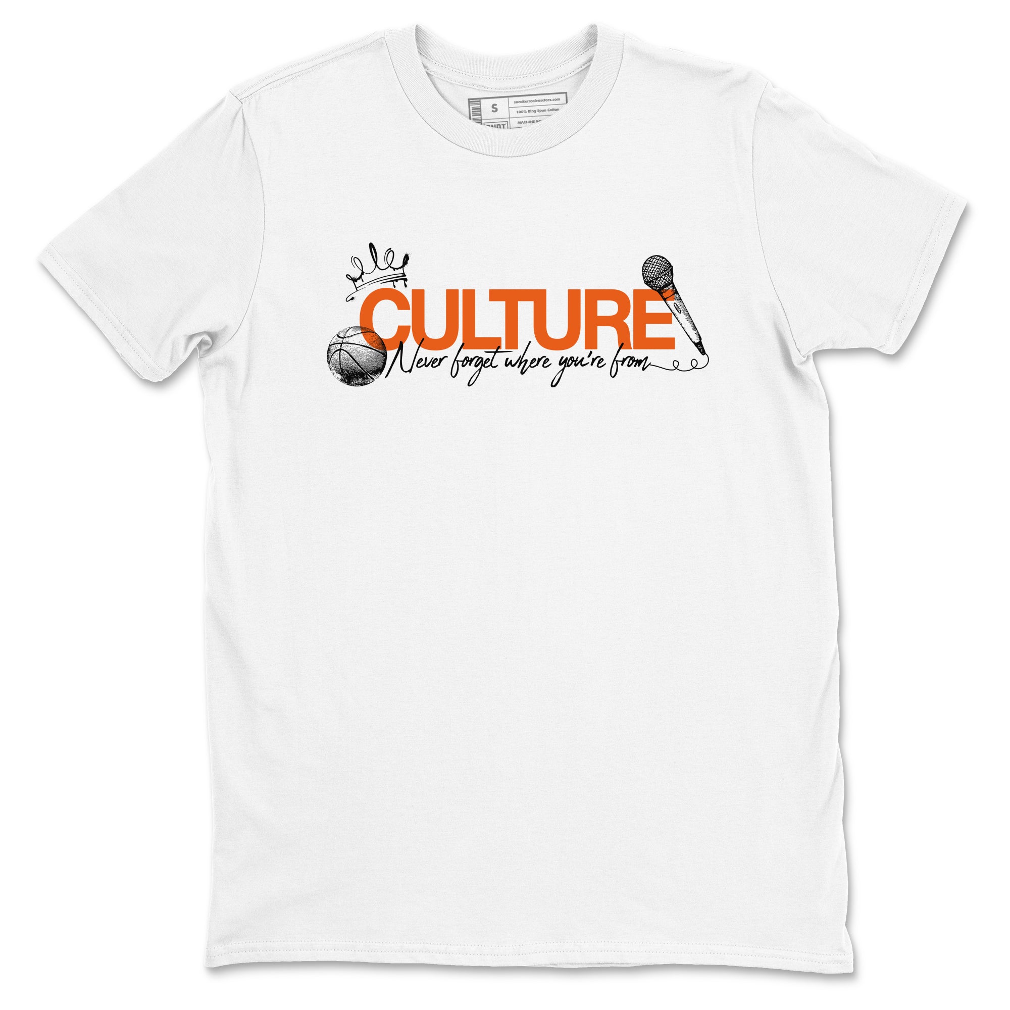 Culture sneaker match t-shirt styled to complete your fit with the Air Jordan 1 Shattered Backboard sneakers, shown in White 2.