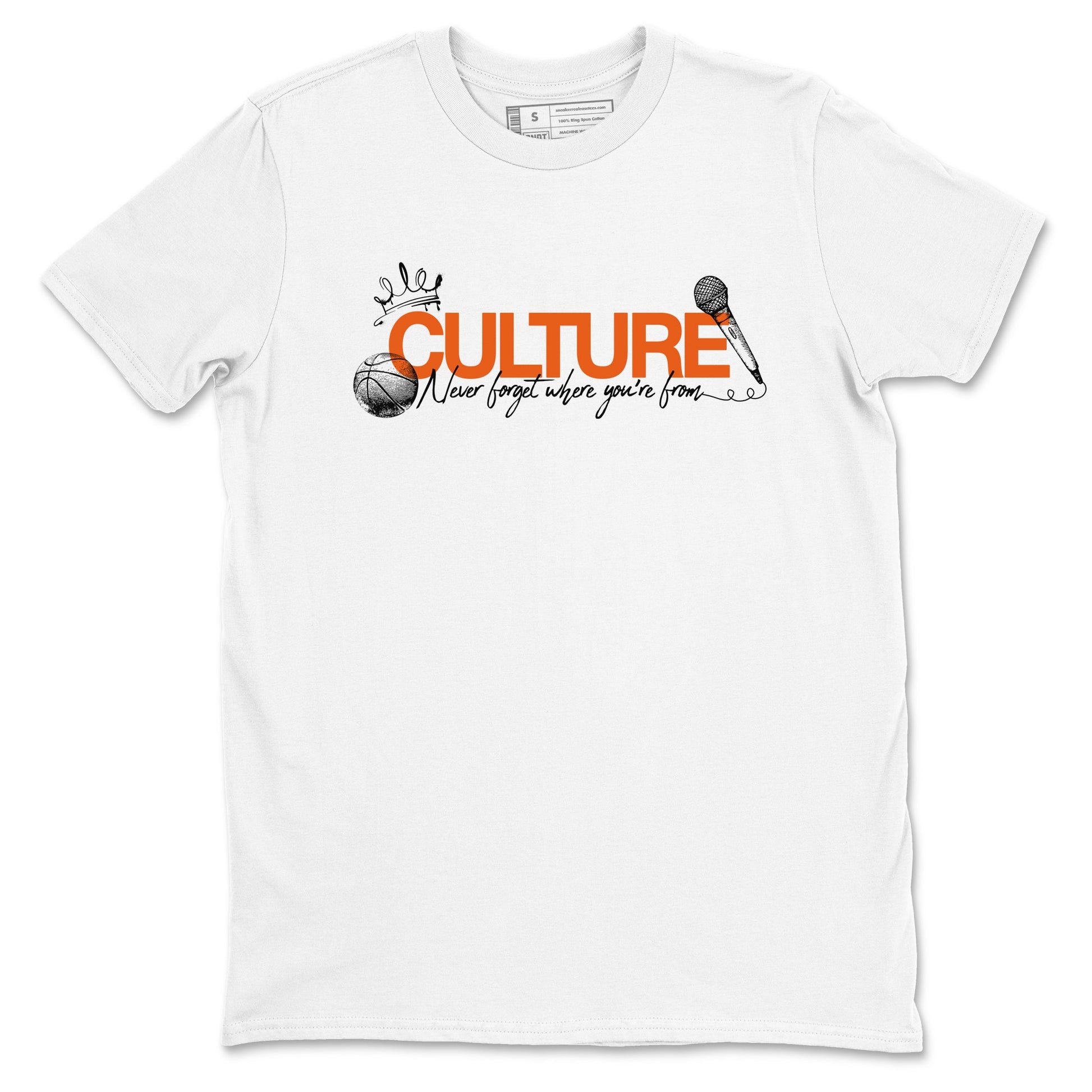 Culture sneaker match t-shirt styled to complete your fit with the Air Jordan 1 Shattered Backboard sneakers, shown in White 2.