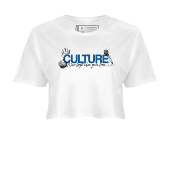 Sneaker match tees – Sneaker Tees To Match Air Jordan 1 Travis Scott Fragment Shoes – Culture Crop T-Shirt White 2