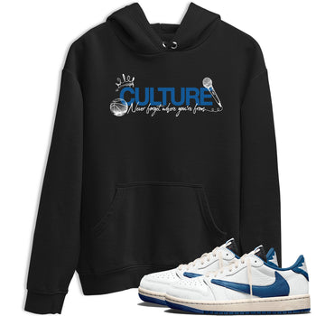 Sneaker match tees – Sneaker Tees To Match Air Jordan 1 Travis Scott Fragment Shoes – Culture Tee Black 1