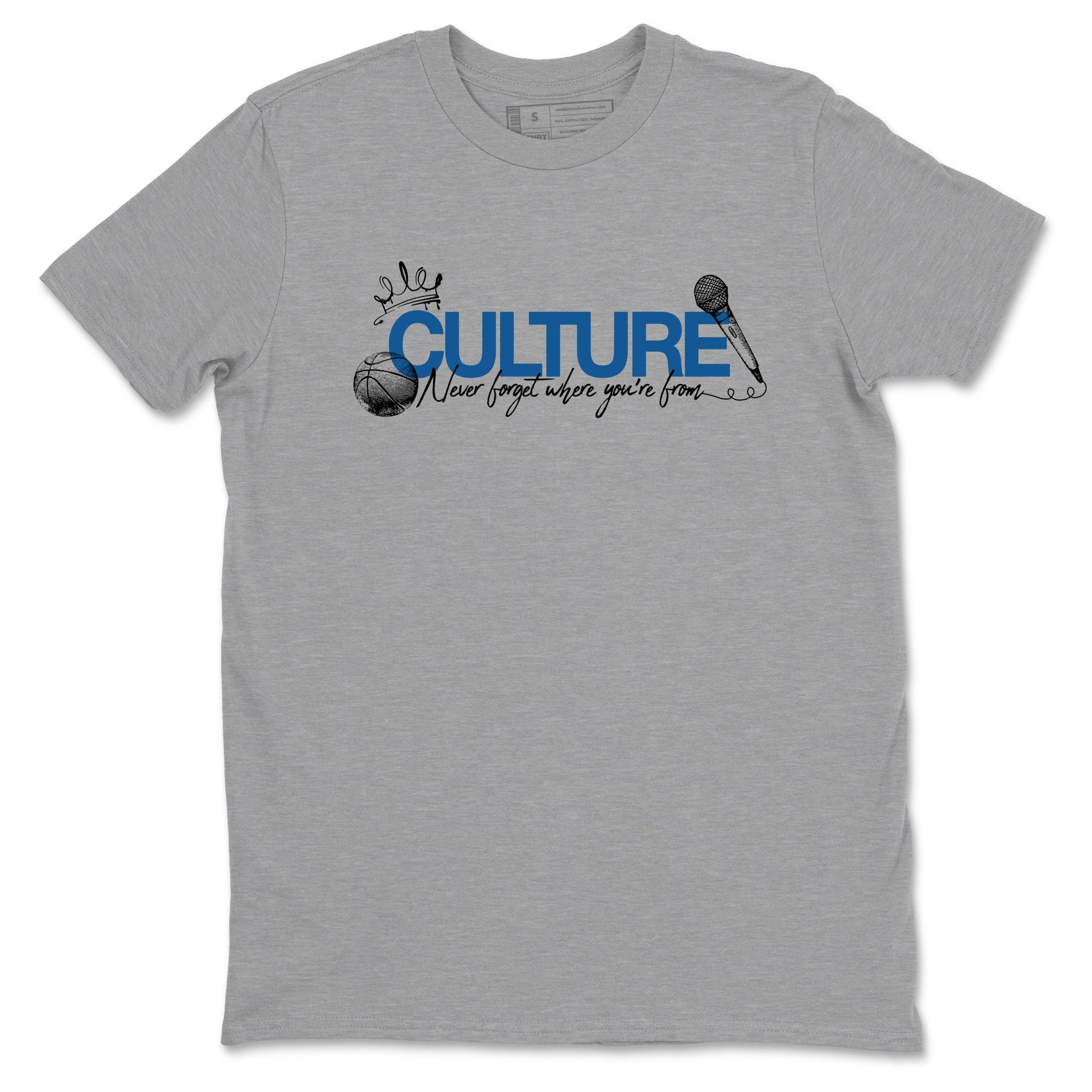 Sneaker match tees – Sneaker Tees To Match Air Jordan 1 Travis Scott Fragment Shoes – Culture Tee Heather Grey 2