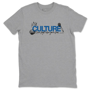 Sneaker match tees – Sneaker Tees To Match Air Jordan 1 Travis Scott Fragment Shoes – Culture Tee Heather Grey 2