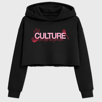 Perfect Sneakerhead Fashion Outfits – Sneaker Tees To Match Air Jordan 1 Low OG x Travis Scott Tropical Pink Shoes – Culture Graphic Crop Top Black 2